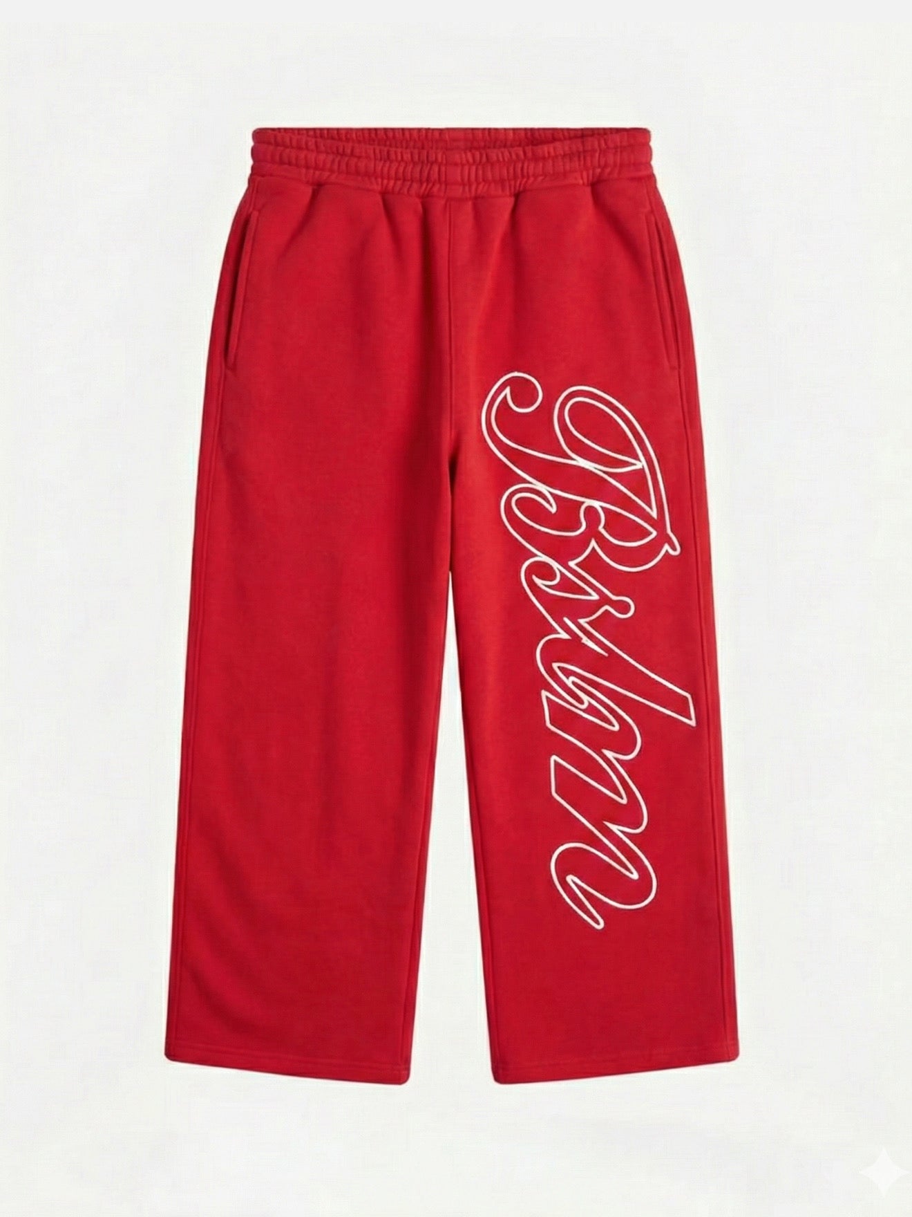 REVAMPED SWEATPANTS BURGUNDY