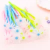20PCS Creative Floral Color Changing 0.38mm Gel Pen School Opens Season Student Office Cute Stationery