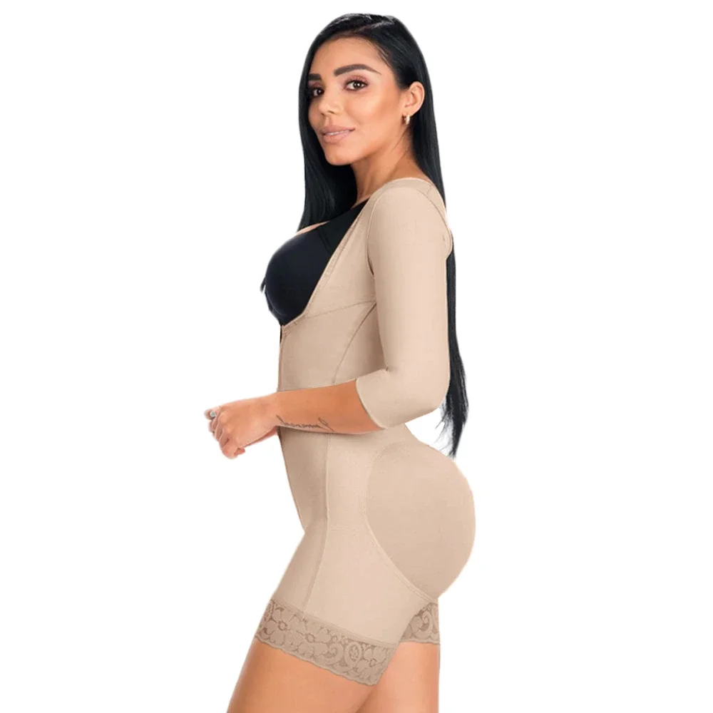 Billionm Womens High Waisted Butt Lifter Body Shaper Tummy Control Butt Pads Hip Enhancer Slimming Fajas Lace Body Shaper