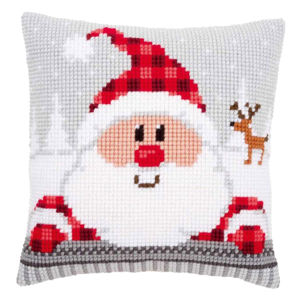 

Snow - 11CT Stamped Cross Stitch Pillowcase - 40*40CM, 501 Original