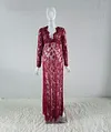 Maternity Photography Long Dress V-neck Maxi Lace Dress