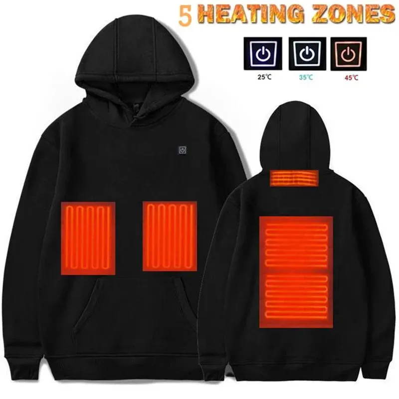 Unisex Heated Hoodie - Hot Sale 50%