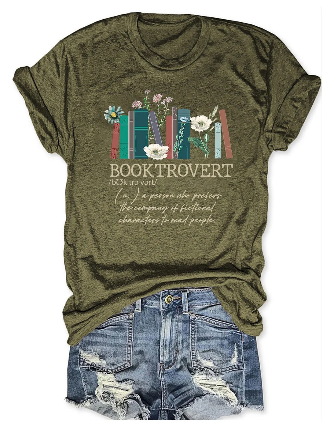 Booktrovert T-shirt