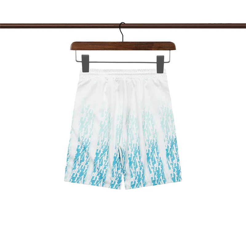 AMIRI 2023 new silk short-sleeved shirt