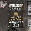 Whisky - Panneaux en &eacute;tain m&eacute;tallique(20*30cm/30*40cm)