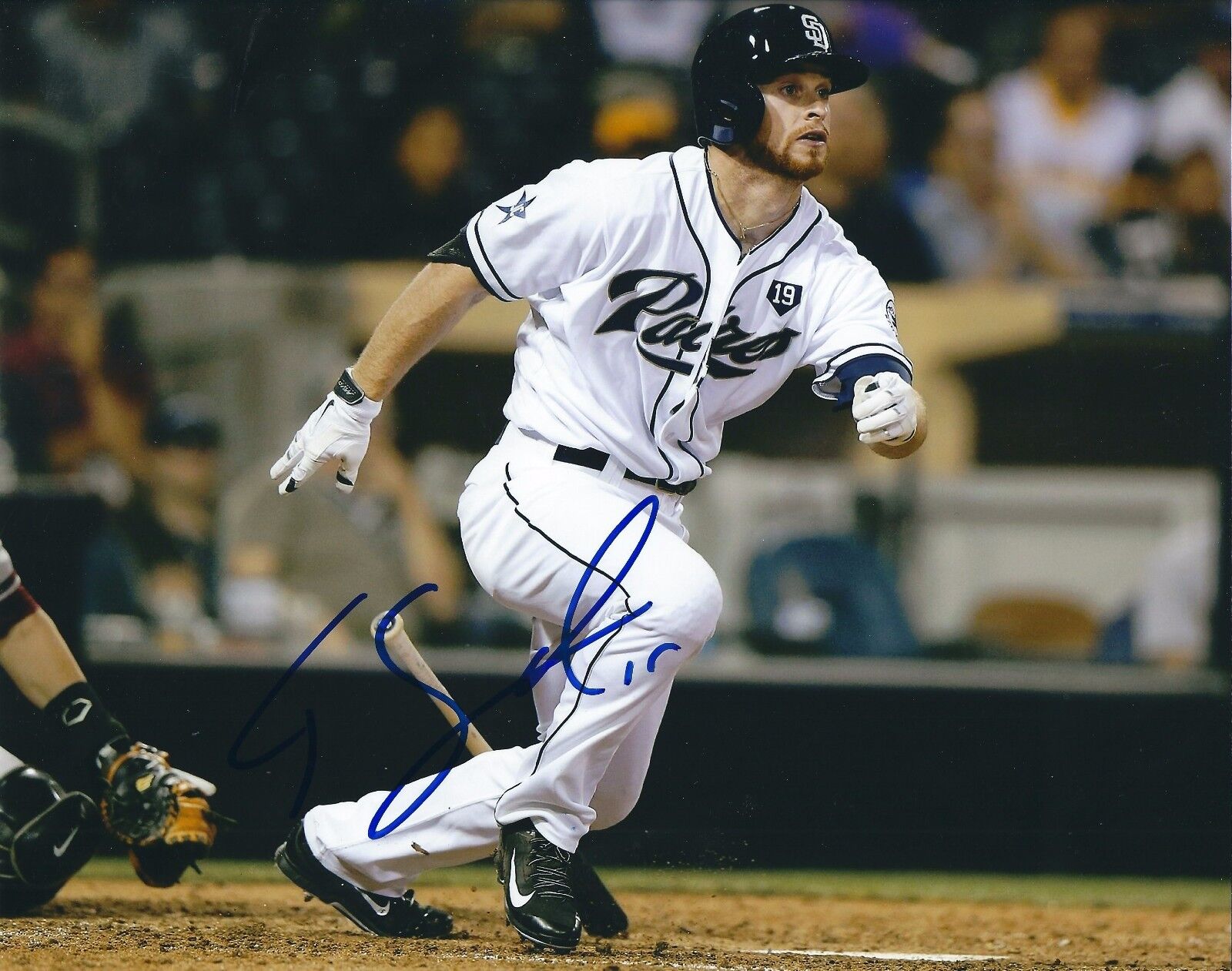 Signed 8x10 CORY SPANGENBERG San Diego Padres Autographed Photo Poster painting - COA