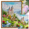 (US Only)Elburg Printed Cross Stitch Kit 49x61cm DIY 14CT Egyptian Cotton EmbroideryCraft