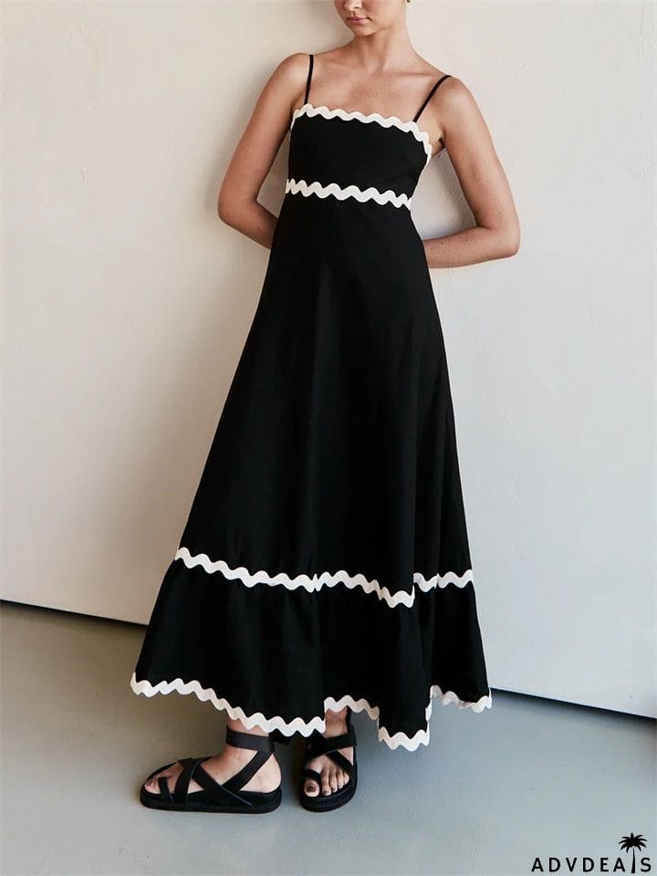 Ladies Summer New Trendy Beach Strappy Dresses