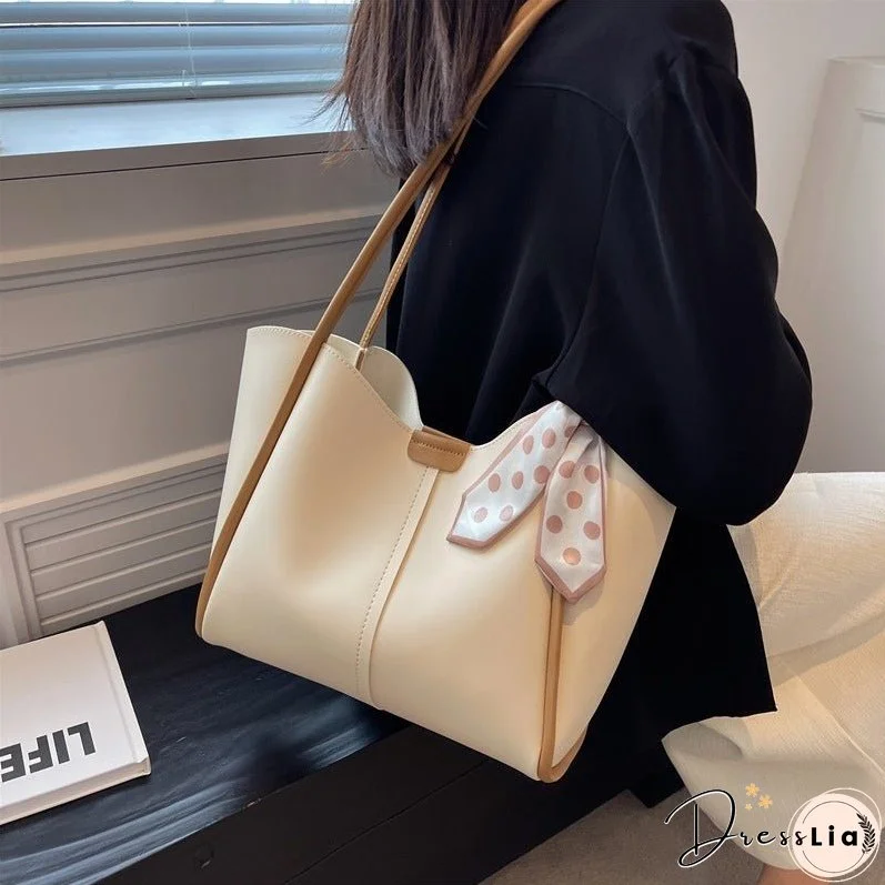 Women's Summer Large Retro Tote Bag