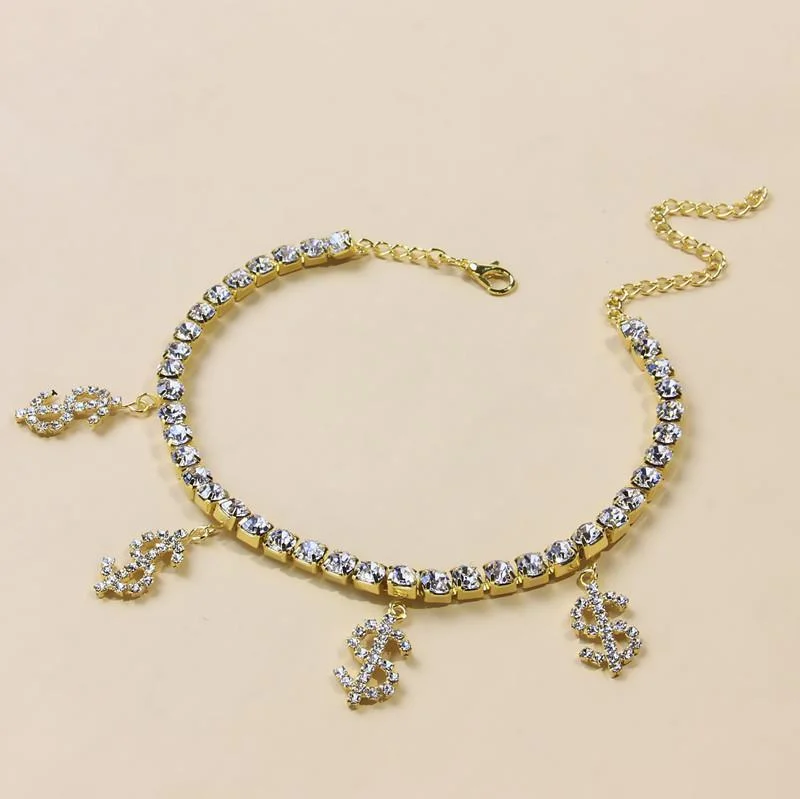 Dollar anklet