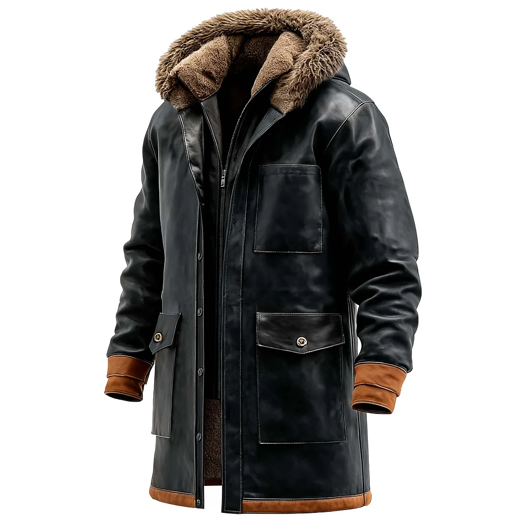 Men's Vintage Fleece Jacket-inspireuse