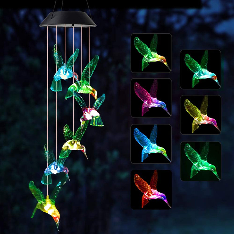 

Color Hummingbird Wind Chimes, 501 Original