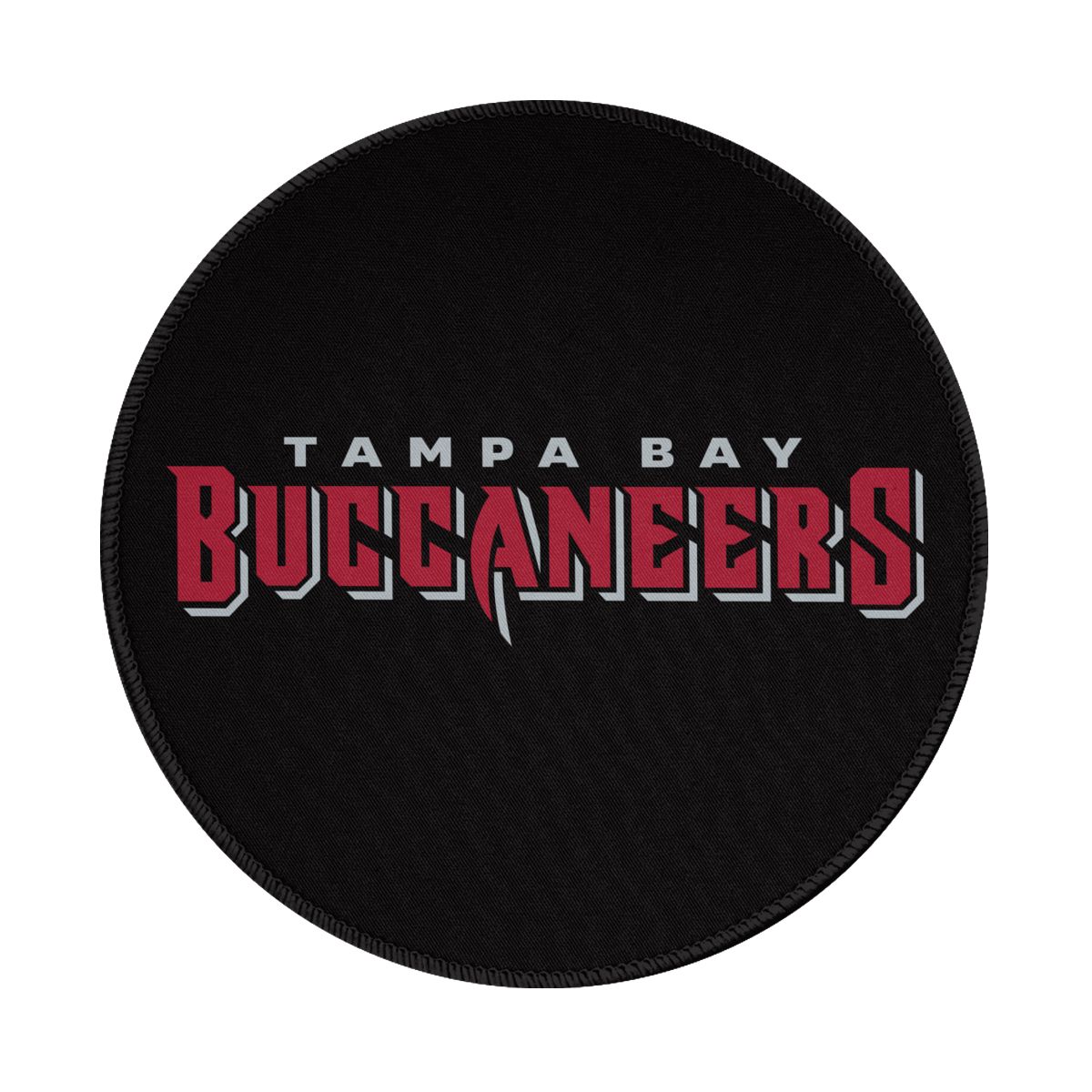 Tampa Bay Buccaneers Wordmark Gaming Round Mousepad for Computer Laptop