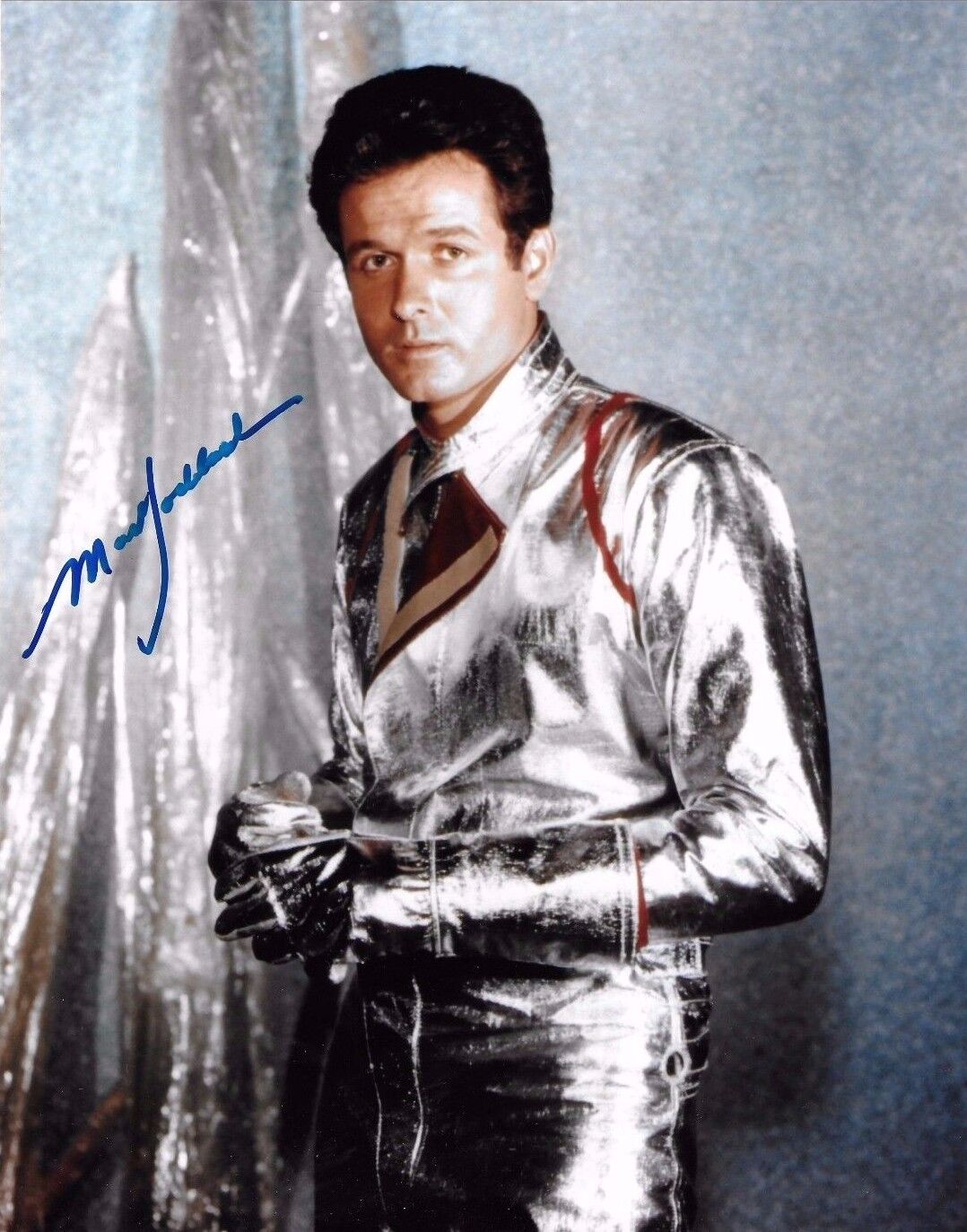 Mark Goddard Signed 8x10 Photo Poster painting - Lost in Space - SCI FI -RARE! H455