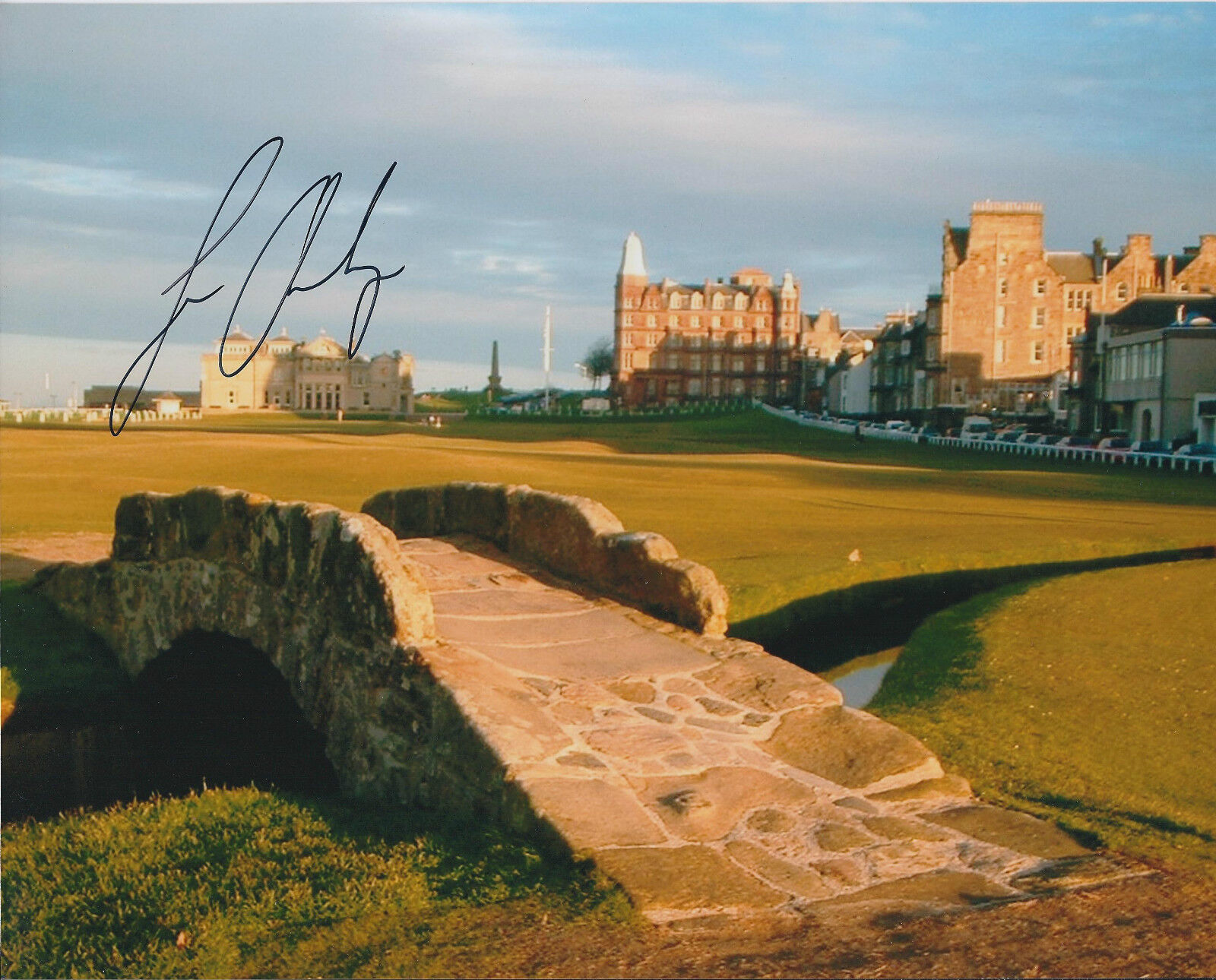 Louis OOSTHUIZEN SIGNED Autograph 10x8 Photo Poster painting AFTAL COA St Andrews