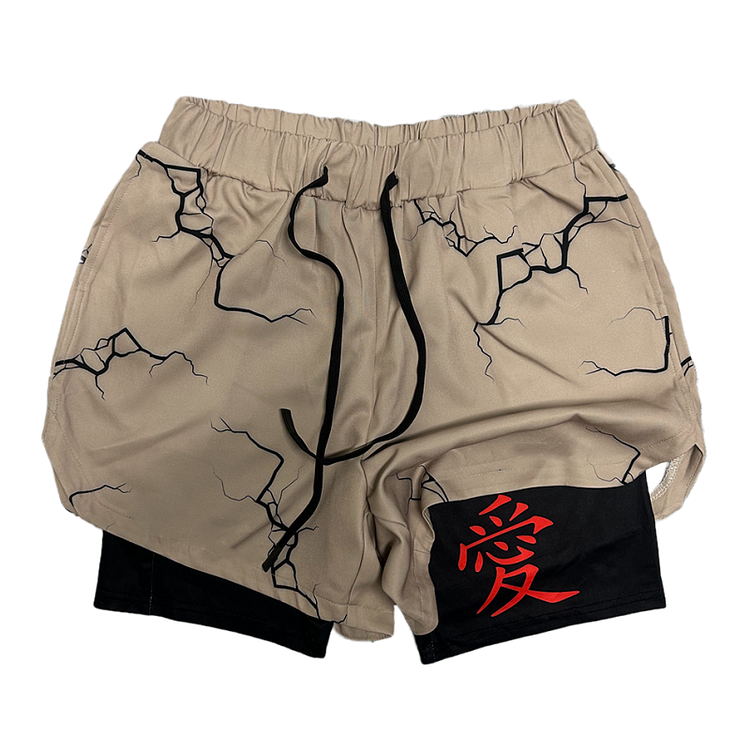 Sand Demon Performance Shorts - Naruto