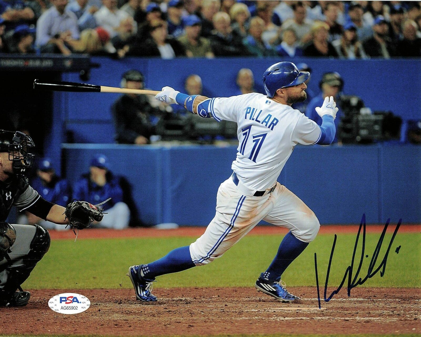 Kevin Pillar signed 8x10 Photo Poster painting PSA/DNA Colorado Rockies Autographed