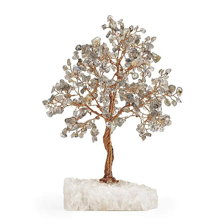 Limitless Potential - Labradorite Stone Feng Shui Tree