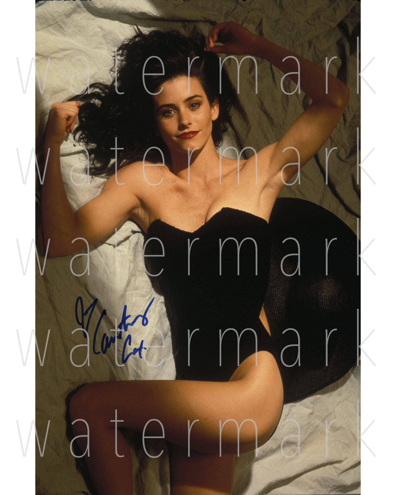 Courteney Cox sexy hot signed 8X10 print Photo Poster painting poster picture autograph RP