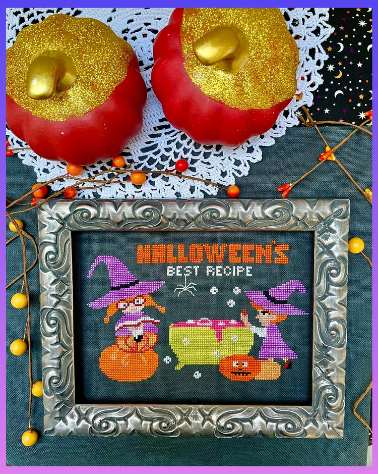 Halloween's Best Recipe Cross-stitch Chart