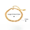 Stylish Twist Tassel 18K Golden Earrings Necklace Bracelet