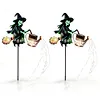 Halloween Witch Cauldron Garden Light for Lawn Porch Patio Walkway Entryway