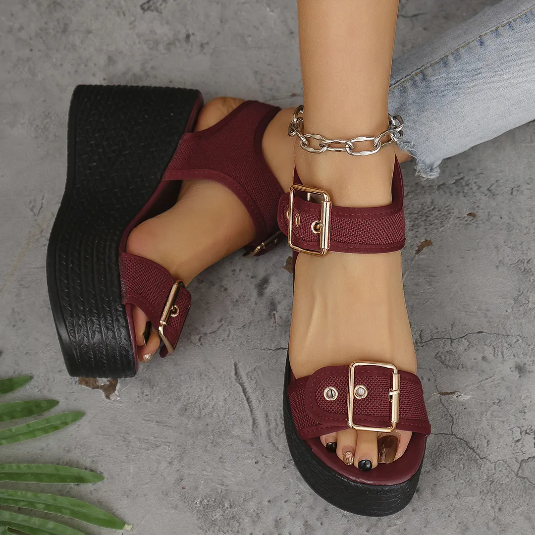 Breakj Breakj Sandals Women 2025 New Fish Mouth Slope With A Word With Women's Shoes