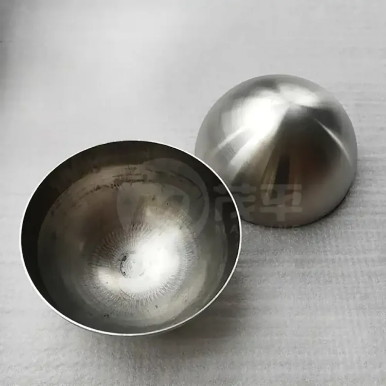 12&Prime; 24&Prime; 36&Prime; steel hemisphere Brushed metal dome