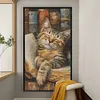 Book Cat-11CT Stamped Cross Stitch 40*70cm(Big Size) tapestrymarket