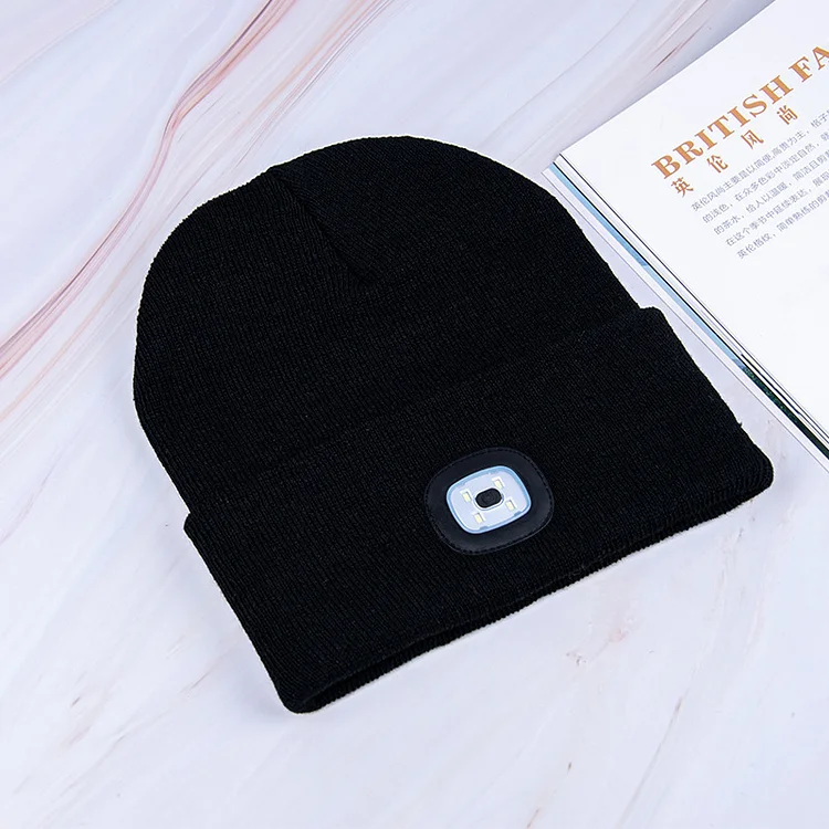 Led Knitted Beanie Hat