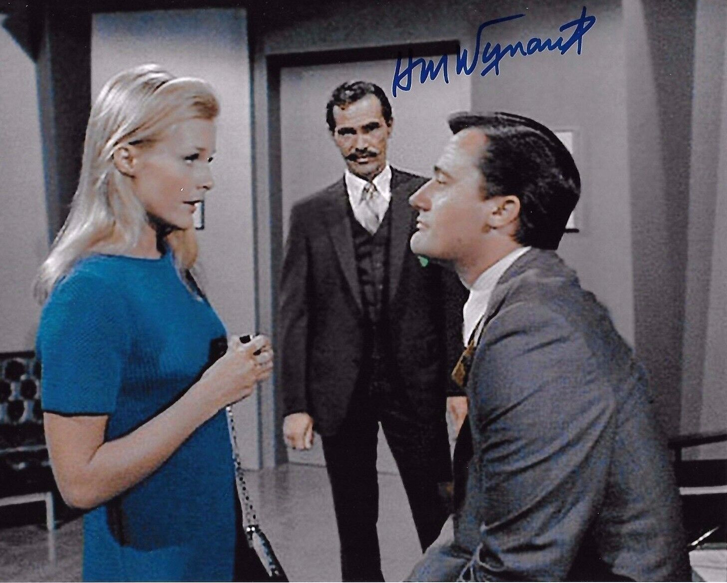 H. M. Wynant Signed 8x10 Photo Poster painting - The Man from U.N.C.L.E. - VERY RARE!!! H88