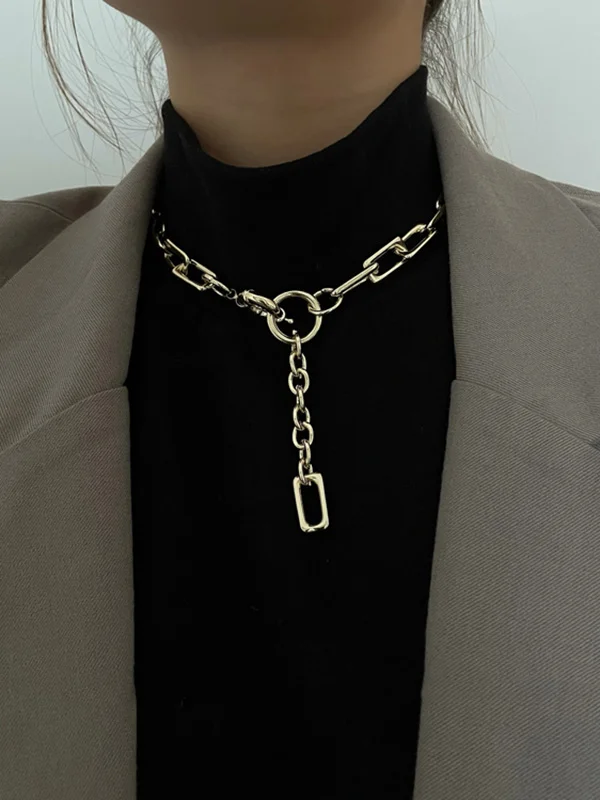Simple Normcore Chain Necklace