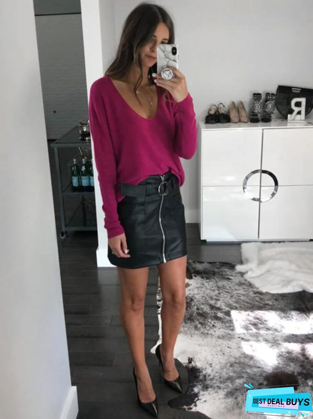 Loose 6 Colors Long Sleeves Sweater Tops