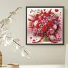 Rosenstrauß - speziell geformte Diamond Painting - 30*30cm