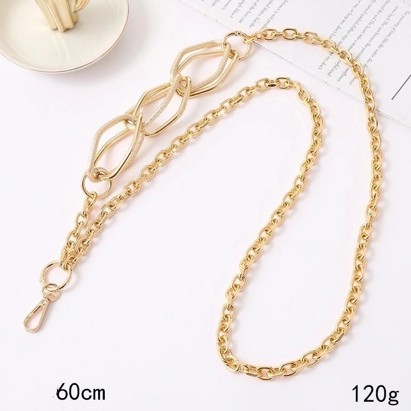 Minimalist Solid Color Metal Chain Mobile Phone Chain
