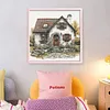 Cabin-11CT Stamped Cross Stitch 40*40cm/15.75*15.75in