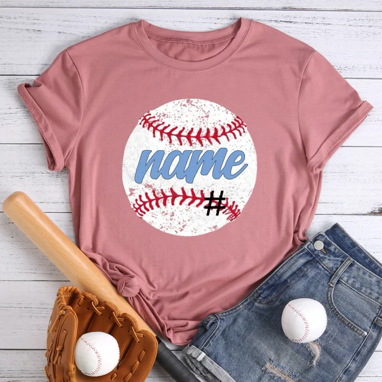 AL™ Custom Baseball T-shirt Tee-Annaletters