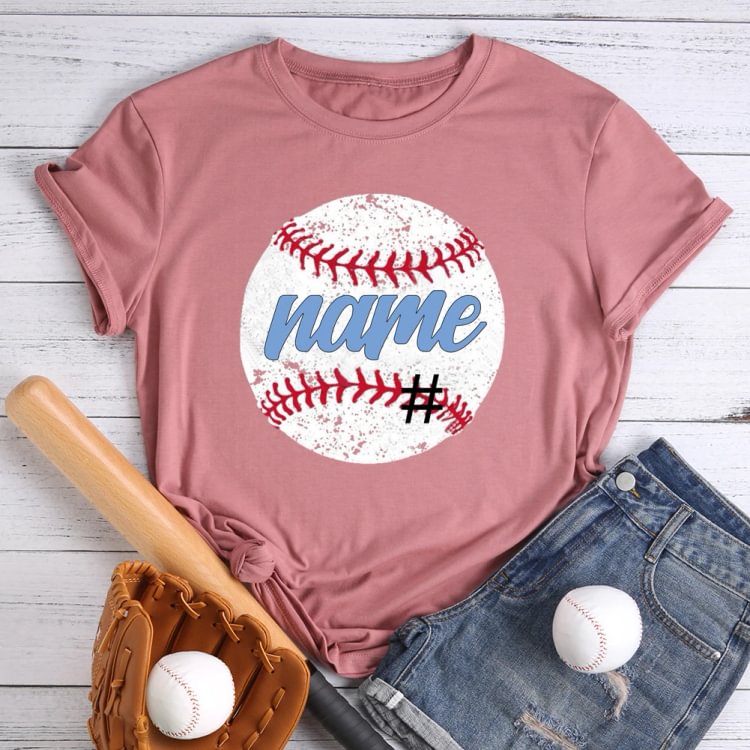 AL™ Custom Baseball T-shirt Tee