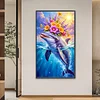 Dolphin - Diamond Painting - Full Round Drill (Canvas|40*70cm)