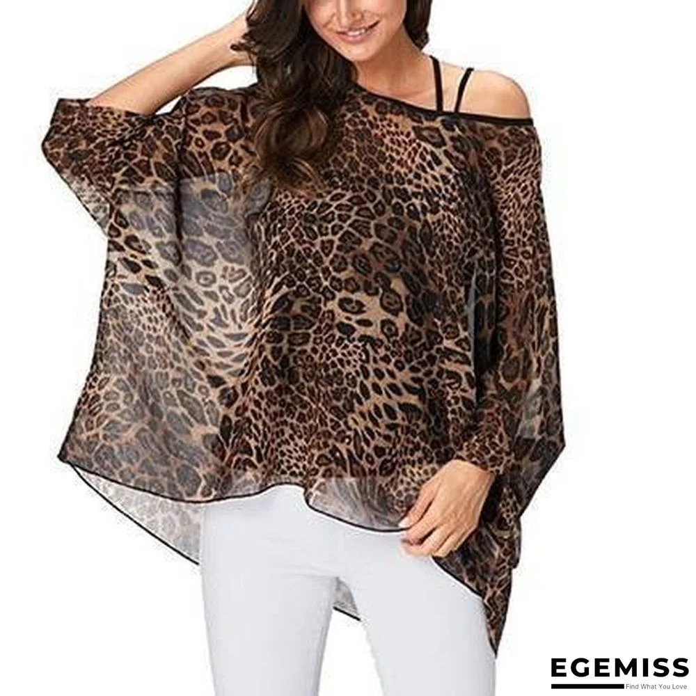 6XL Plus Size Women Batwing Sleeve Casual Chiffon Tops Blouses | EGEMISS