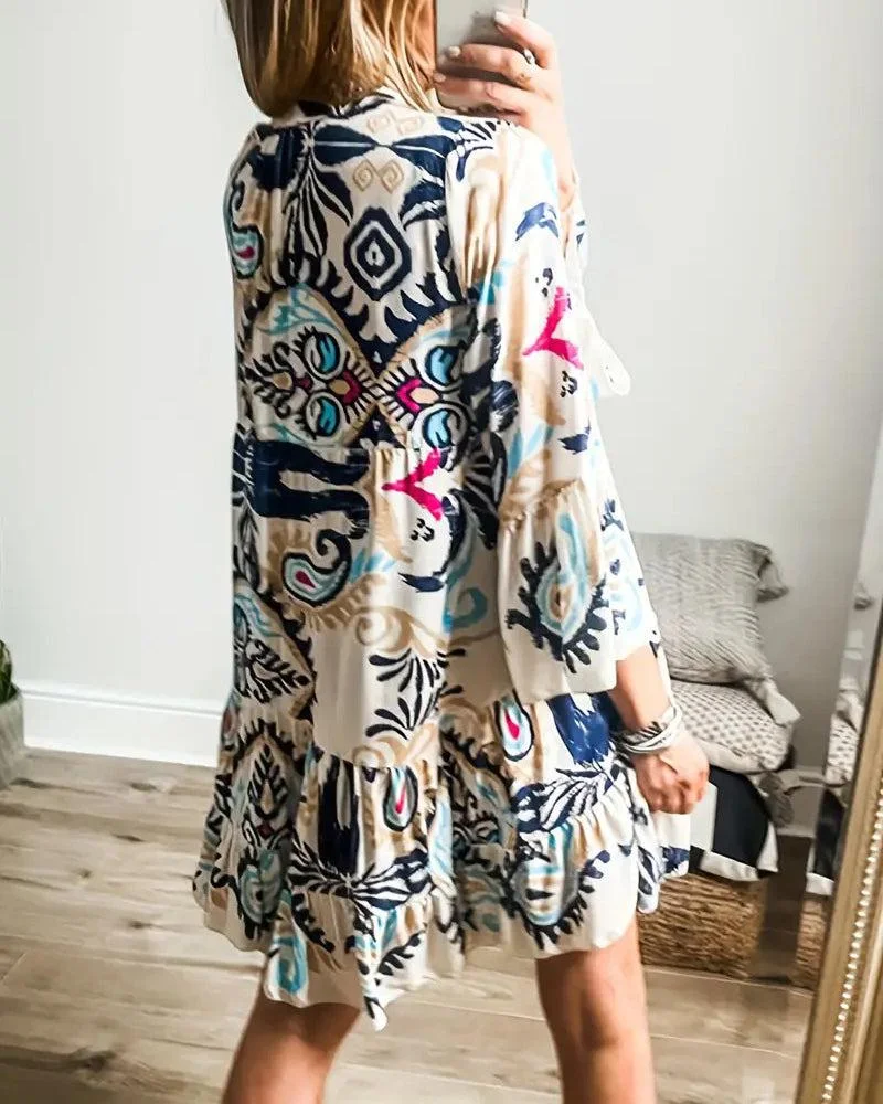 Lowella - Bohemian Tunic Dress