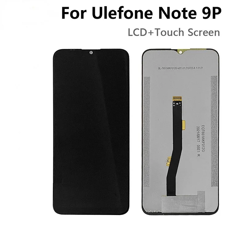 For Ulefone Note 9P LCD Display Touch Screen Digitizer Assembly for Ulefone Note9P LCD Screen Repair Parts Wholesale
