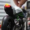 Kawasaki H2R Motorcycle Model With Engine Startup, Throttle Control, And Exhaust Spray Simulation, Die-Cast Bike, Ideal Gift For Men