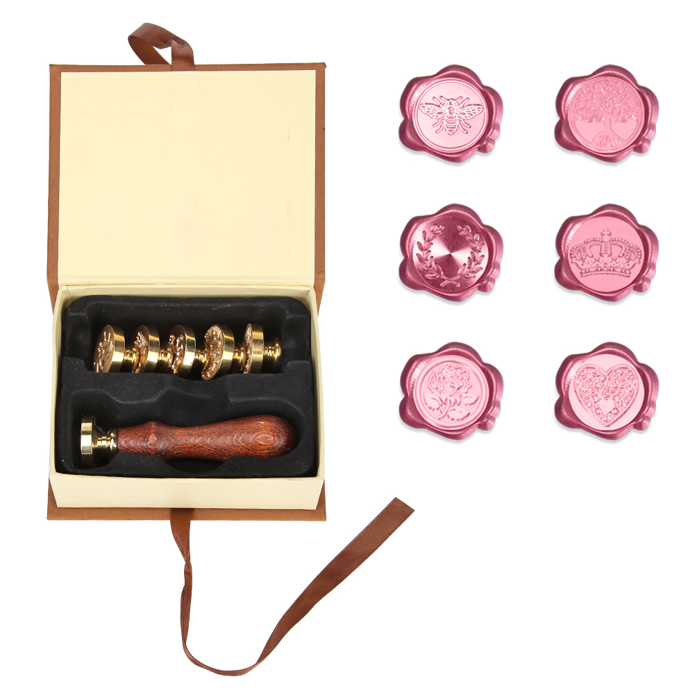 

Retro Box Kit with Sealing Wax, Coffee, 501 Original