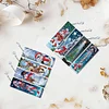 8Pcs Weihnachten - 5d DIY Handwerk Lesezeichen