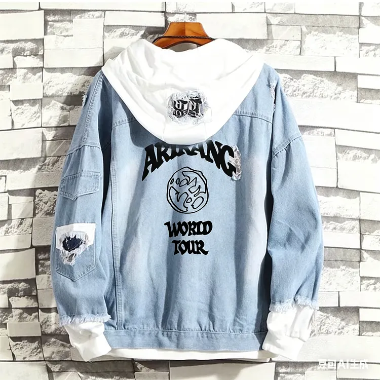 BTS Arirang World Tour Inspired Denim Jacket