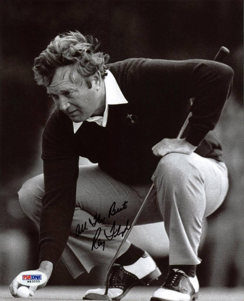 Ray Floyd Golf Signed Authentic 8X10 Photo Poster painting Autographed PSA/DNA #M42055