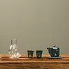 Rock and mineral wabi-sabi style tea cup, master cup, Dunhuang Mogao Grottoes retro Zen-style single cup ceramic tea set, Kung Fu tasting cup