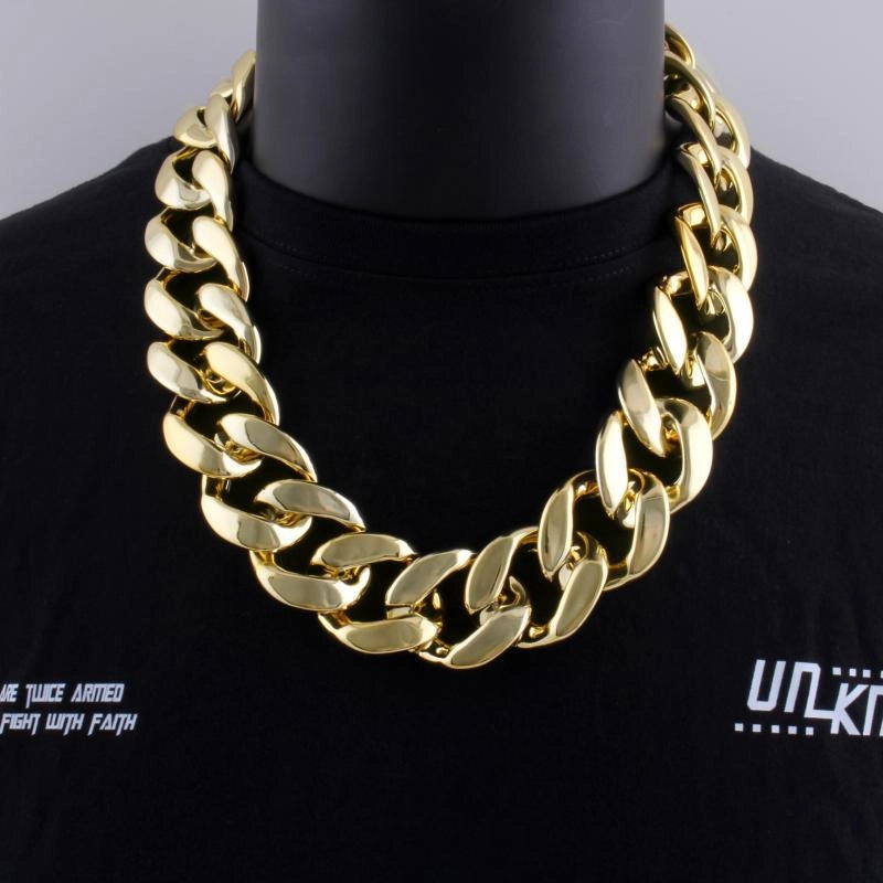 5 Pieces Exaggerated Solid Color Ccb Necklace