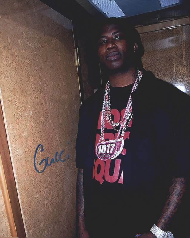 Gucci Mane authentic signed rap 8x10 Photo Poster painting W/Certificate Autographed (A0497)